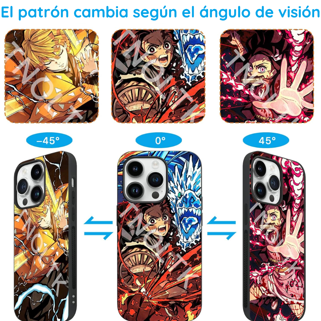 Funda de telefono 3D de Demon Slayer