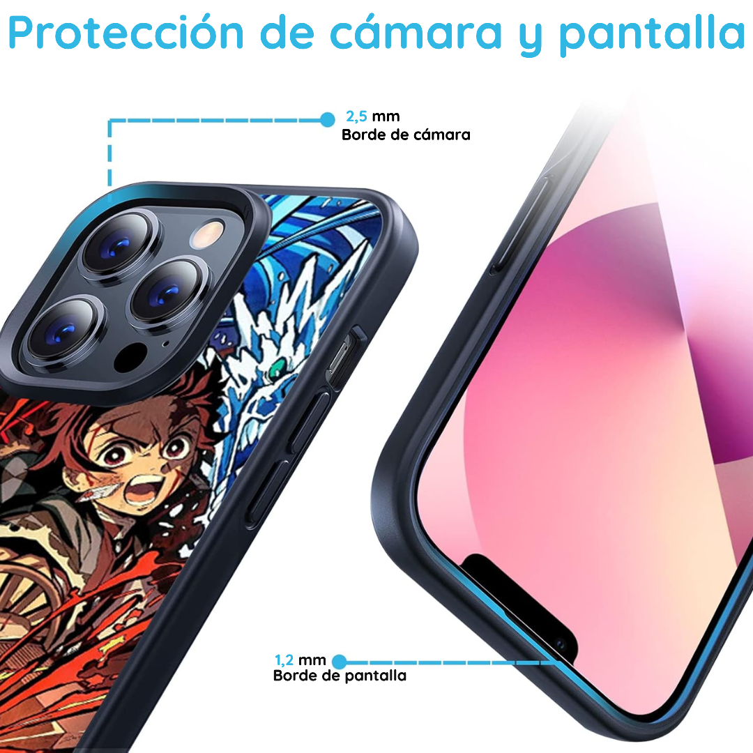 Funda de telefono 3D de Demon Slayer